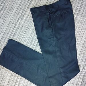 Palenzo Men dress Pant slim fit 30R waist Blue‎